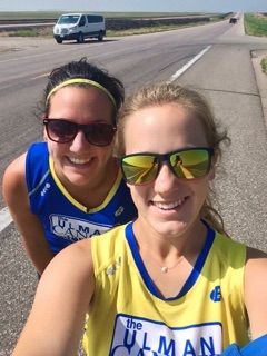 Two students complete 4,000 mile run to raise money for cancer research