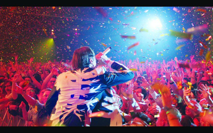 Arcade Fire performs as part of their documentary The Reflektor Tapes. The film showed Oct. 17 at the New Orleans Film Festival.