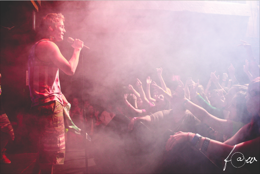 Aaron Carter performs in 2013 at Kingdom in Richmond, Virginia on his After Party Tour. 