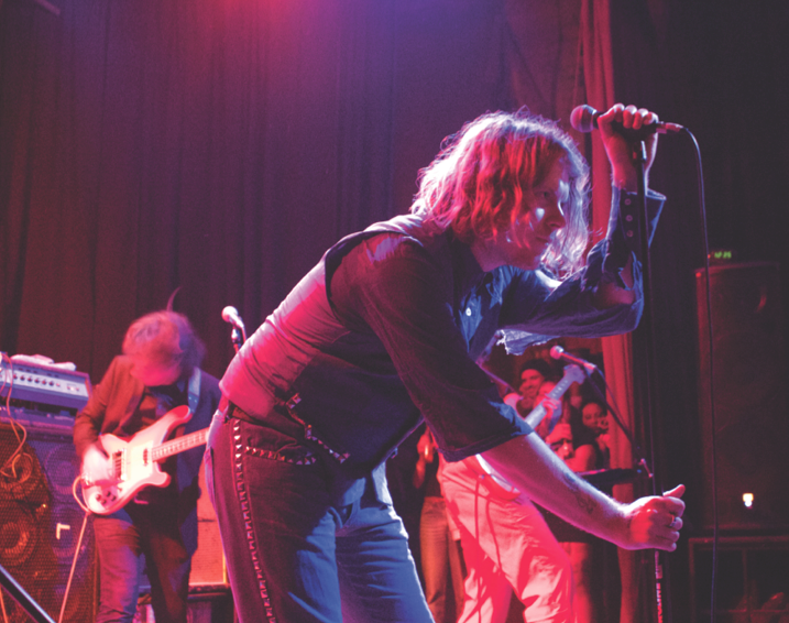 Frontman Ty Segall brings wild energy at One Eyed Jacks on Feb. 20. After two opening acts, Ty Segall and the Muggers performed to a sold out crowd.