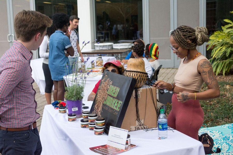The Black Arts Festival, which will run through March 24, features workshops, lectures and more. The Black Art Market (above) at Pocket Park last week kicked off the festival. The market aimed to increase the exposure of black vendors and artists by featuring over 15 local business owners.