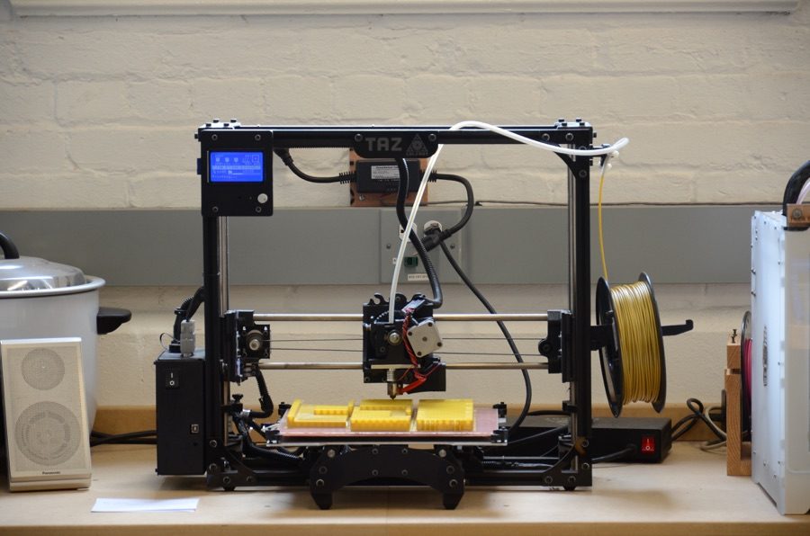 Engineers, artists and students of other majors can use the 3D printers and other machines for projects.