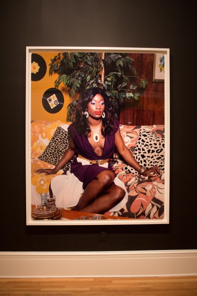 Artist Micklane Thomas exhibit, Waiting on a Prime-Time Star, opened Jan. 18 in Newcomb Art Museum. The exhibit, an intersectional exploration of gender, sexuality and race, runs through April 9.