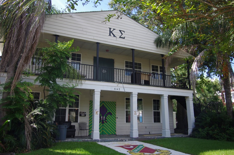 Alpha Delta Pi is negotating a lease with Kappa Sigma Housing Corporation for Kappa Sigmas former house on Broadway Street.