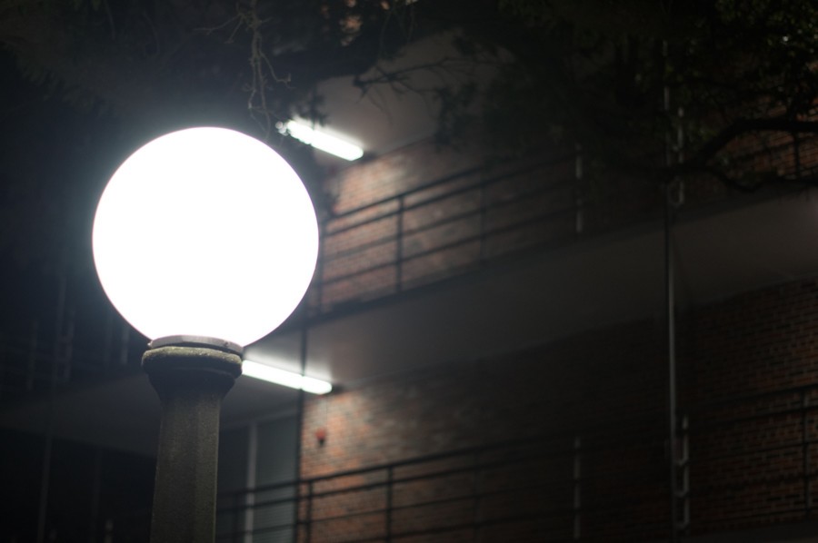 TUPD installed additional lighting as part of this semester’s campus safety initiative.