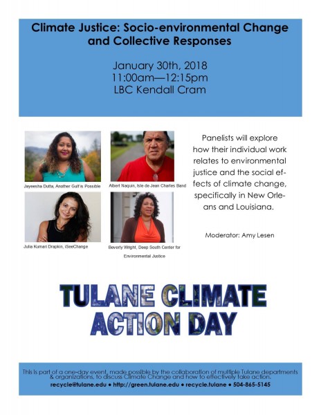 Tulane to host first ever Climate Action Day