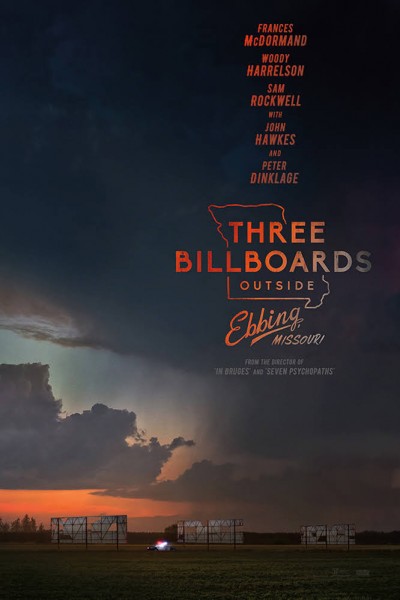 Three Billboards is nominated for seven Academy Awards.
