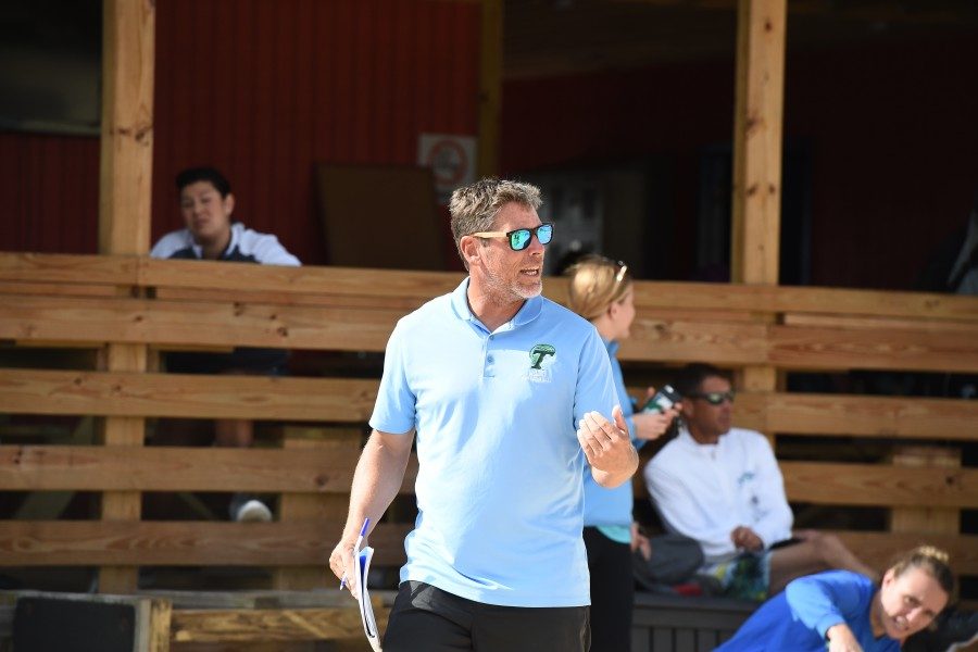 Tulane coach Wayne Holly led his team to two victories in the Surf N Turf tournament. The team will quickly return to action with the upcoming Green Wave Invitational.