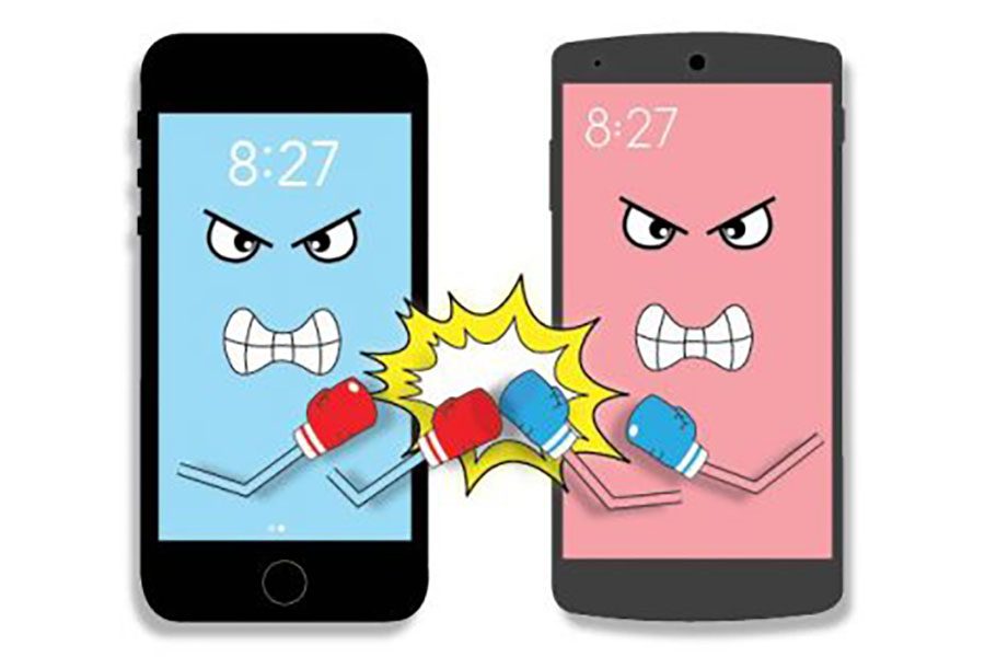 Green or blue bubble: Android vs. iPhone debate sparks controversy
