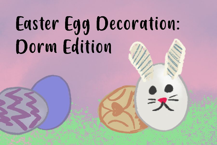 Easter Egg Decoration: Dorm Edition