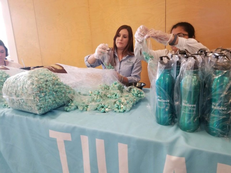 Student Coalition for Sexual Violence Prevention hosted a Tulane Tuesday event to bring awareness to the beginning of Sexual Assault Awareness week
