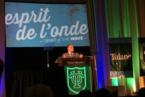 Fitts gives his State of the University address