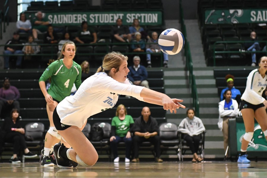 Volleyball team earns fourth seed in AAC Championship