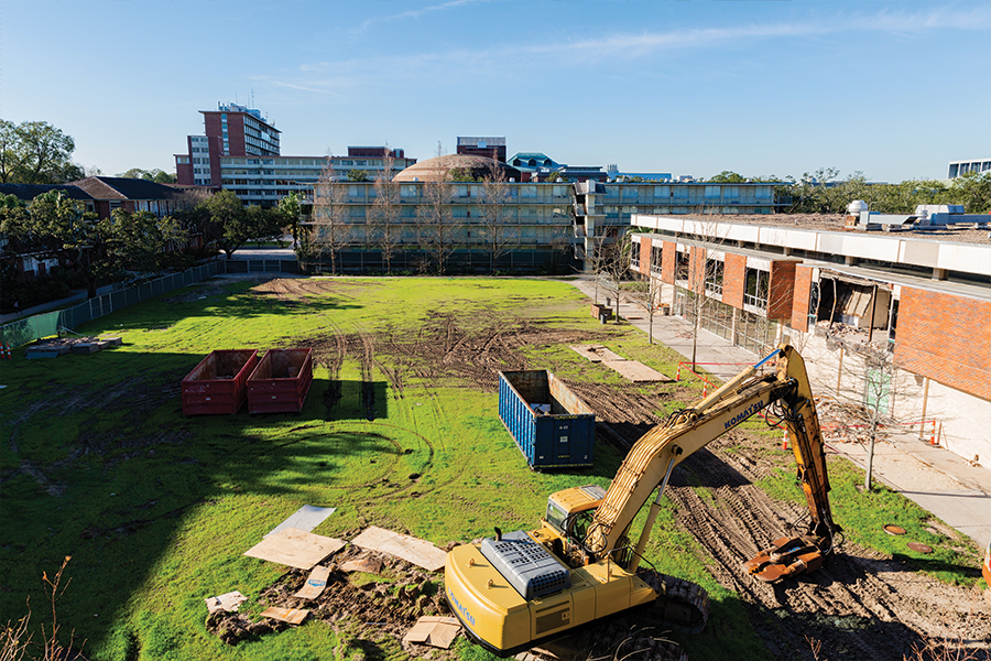 Noisy Bruff Commons demolition to bring new residence halls, dining options