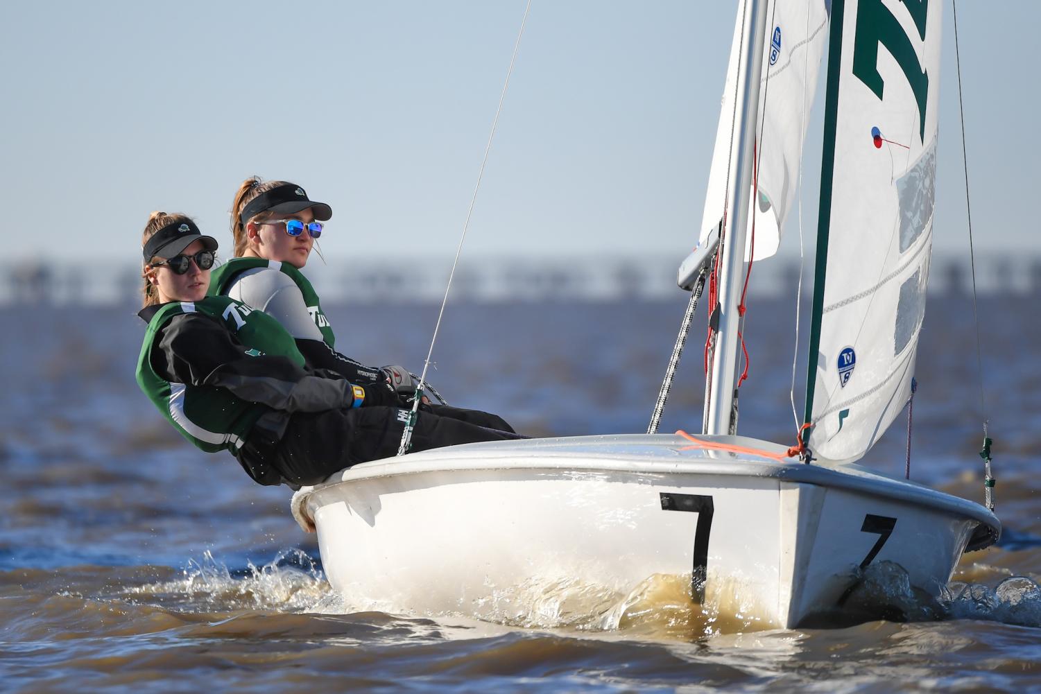 Tulane sailing home to victory in its first regatta