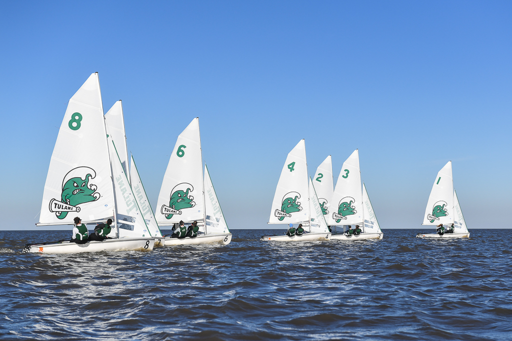 Tulane sailing home to victory in its first regatta