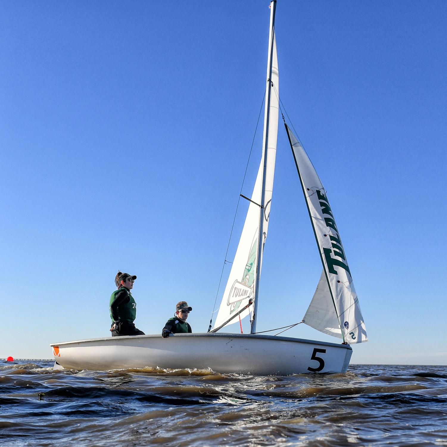 Tulane sailing home to victory in its first regatta