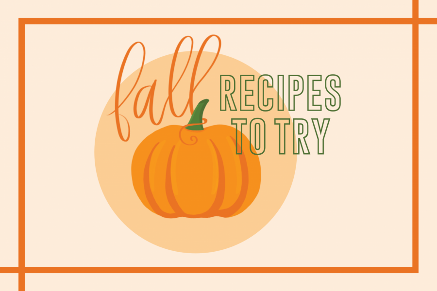 fall recipes to try with an image of a pumpkin