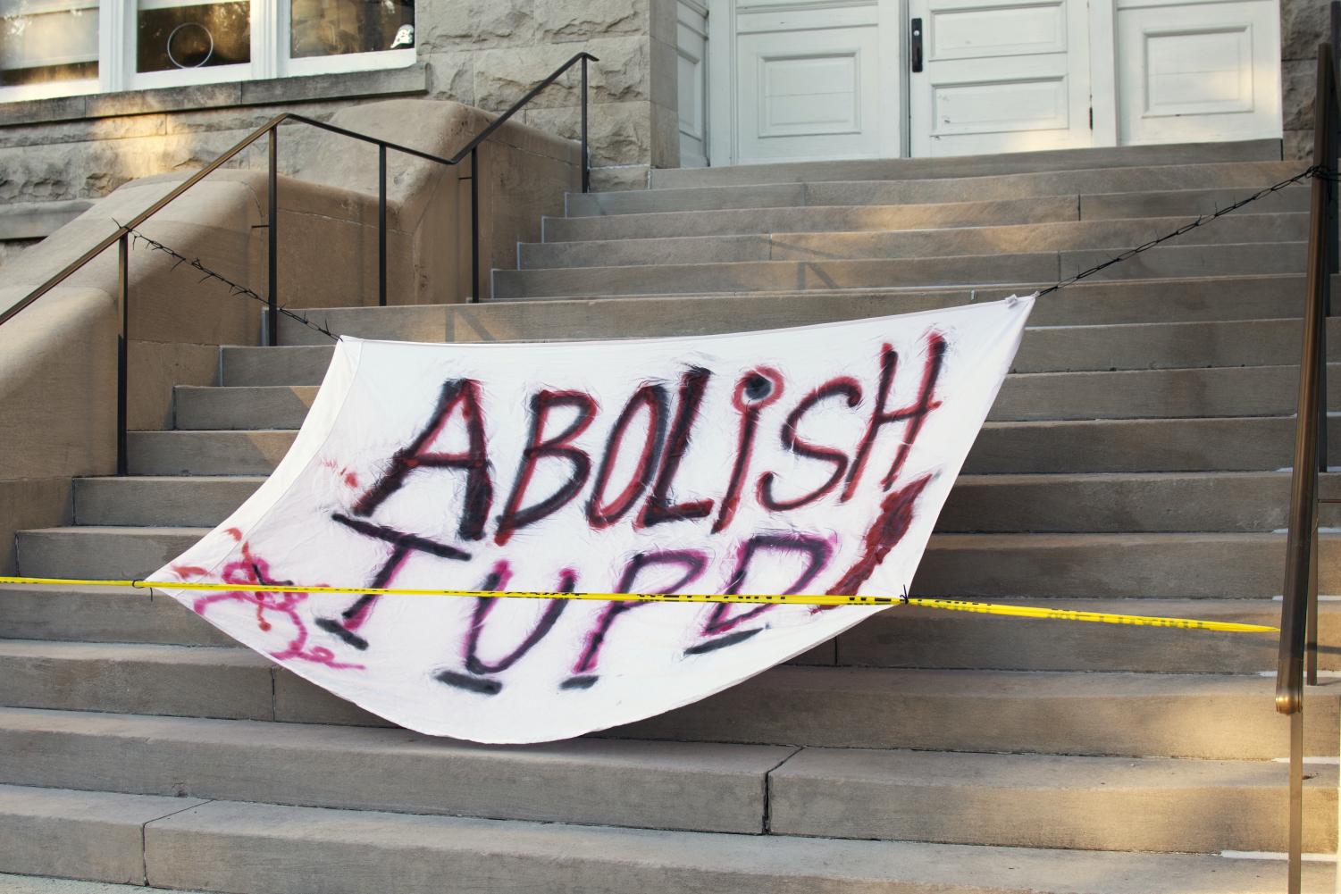 Photo story: Abolish TUPD holds second protest