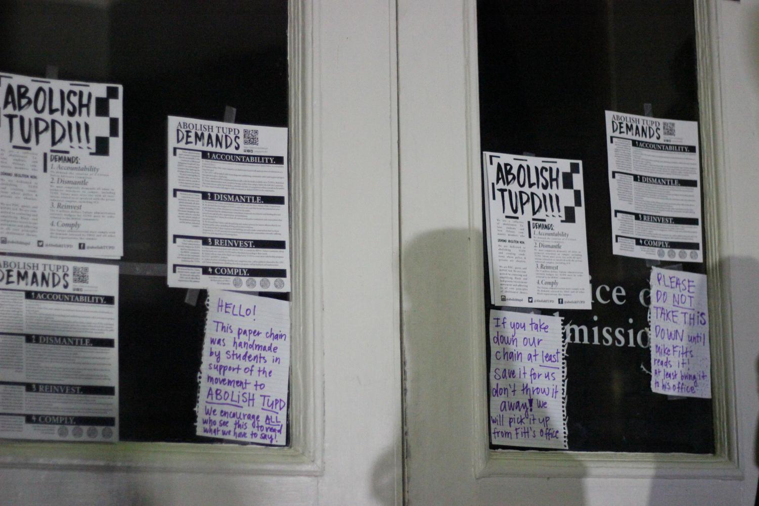 Photo story: Abolish TUPD holds second protest