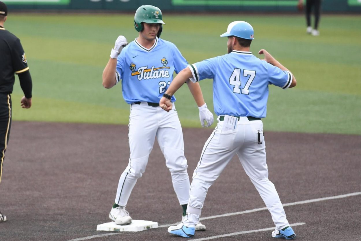 Luis Aviles, Green Wave baseball rolls hot heading into April • The