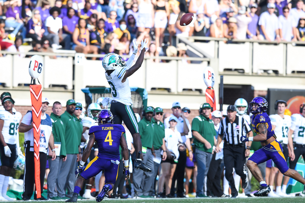 Tulane struggles as they face upset from East Carolina