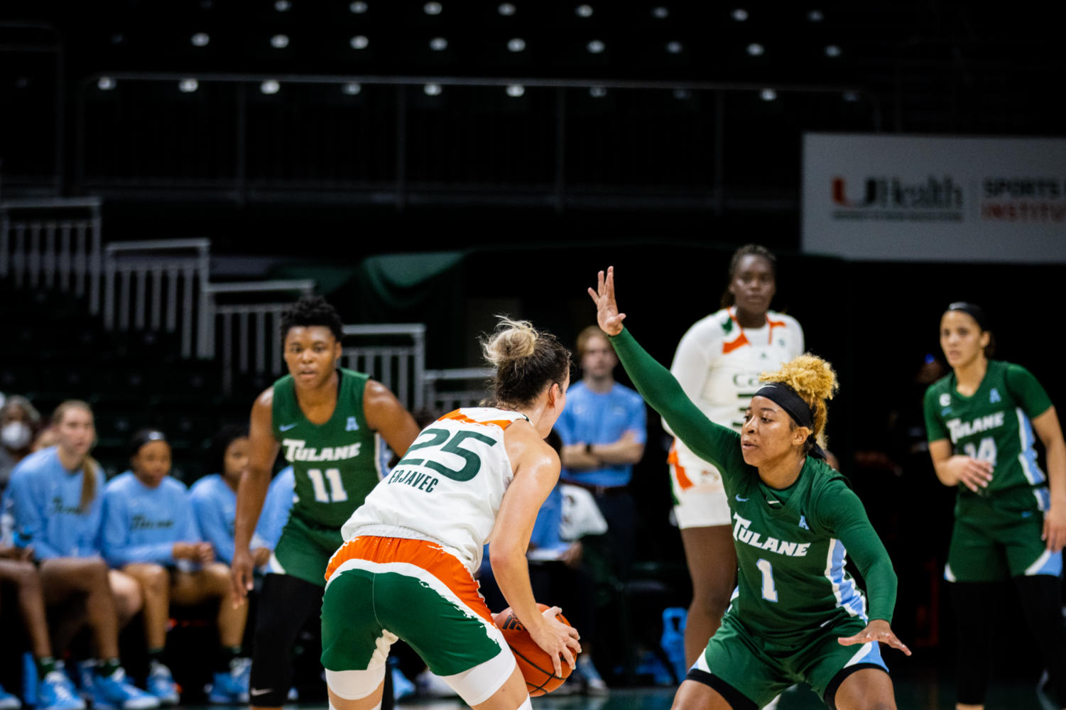 Moon Ursin records first triple-double in program history