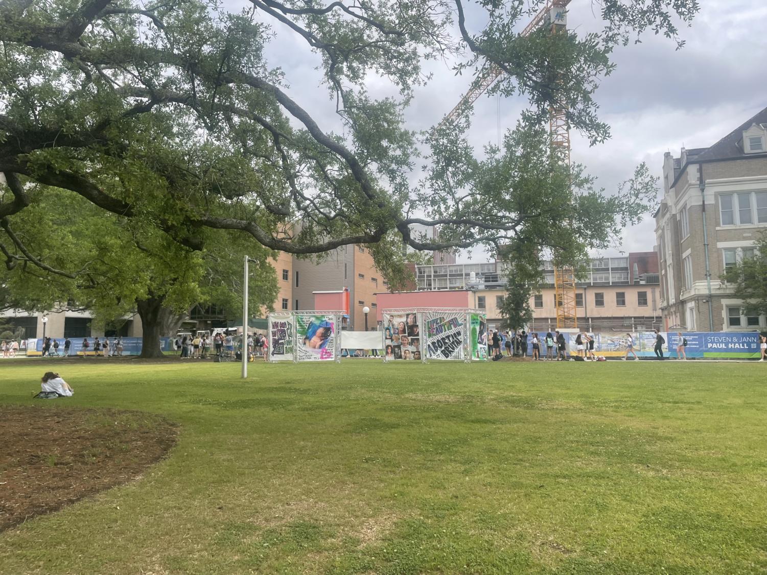 Tulane’s Right to Life club holds anti-abortion demonstration