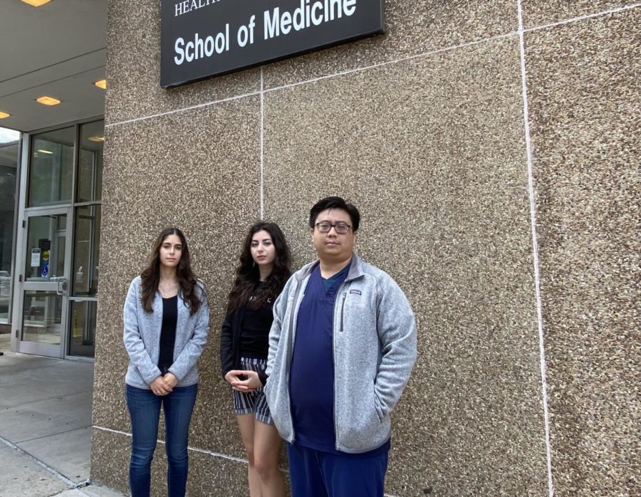 Medical students (from left) Maya David, Eva Kruger and Brian Le all oppose Louisianas abortion ban. It could impact where they chose to complete future residency programs