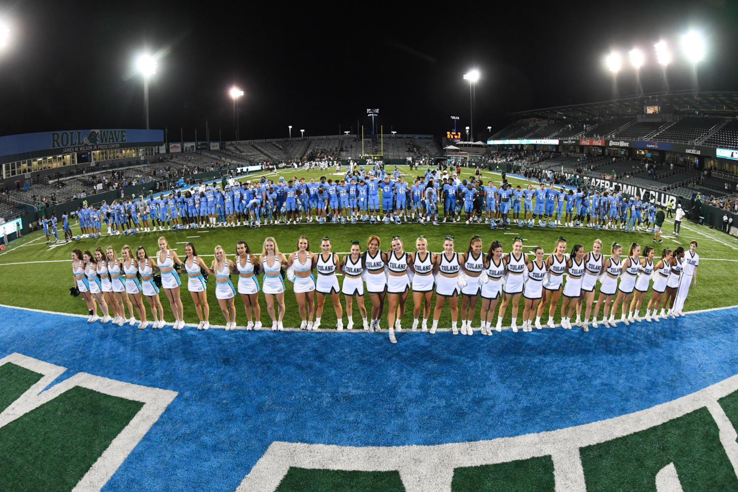 Tulane football dominates UMass in season opener