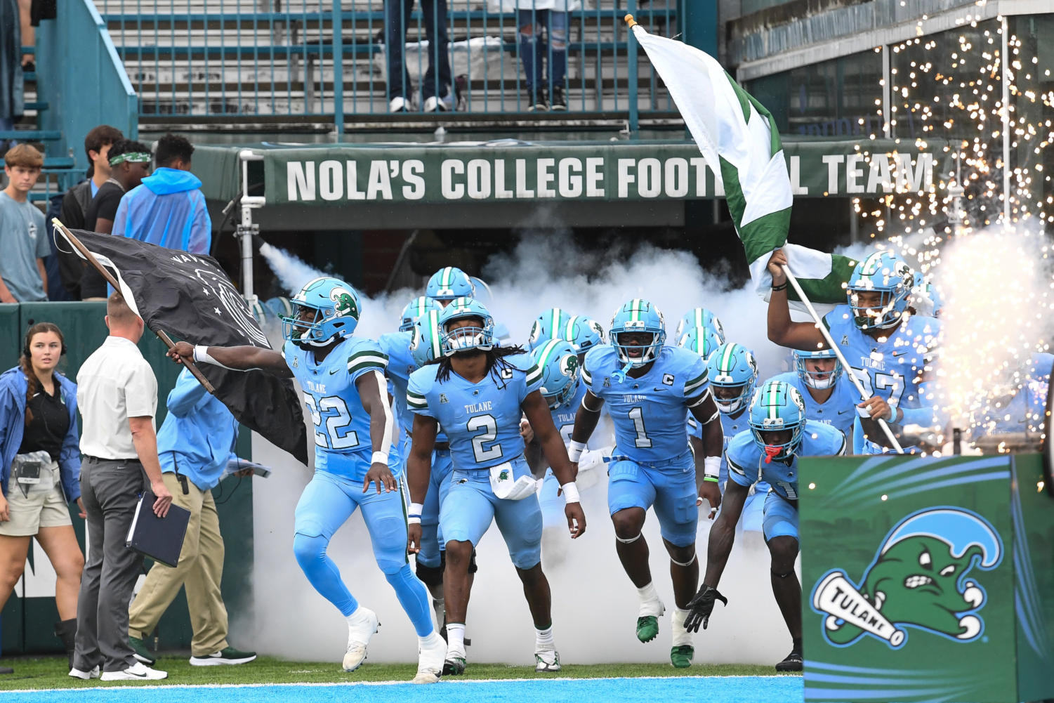 Tulane football dominates UMass in season opener