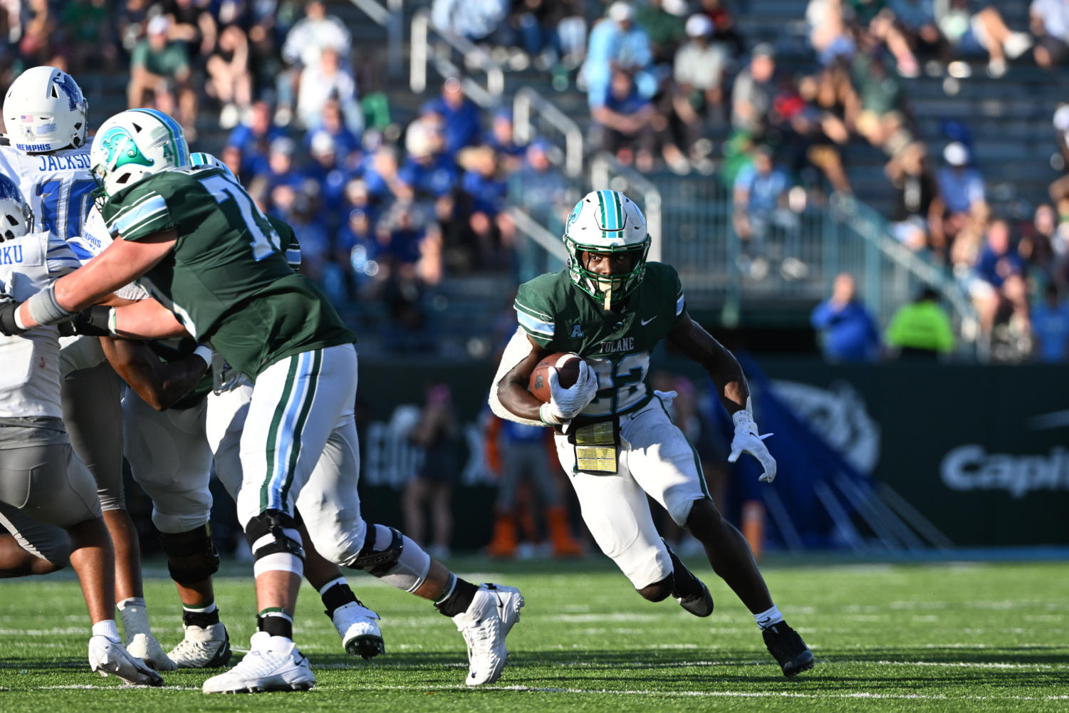 Tulane football shows out at Homecoming Game