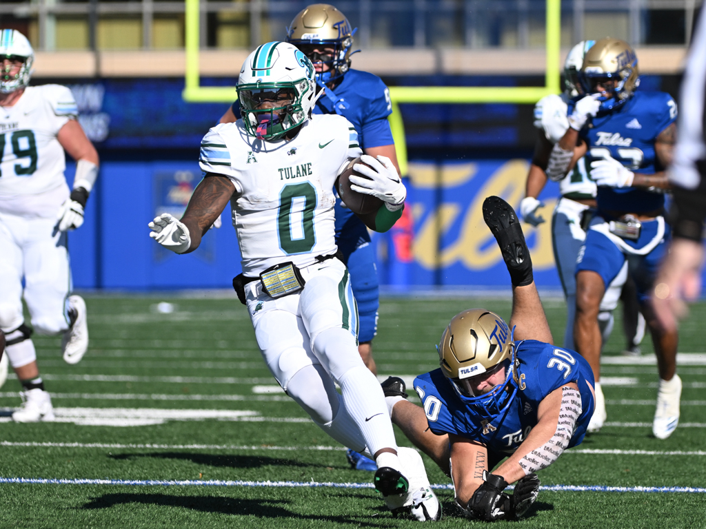 Green Wave football rolls over Tulsa