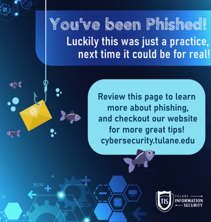 Scam emails are a rising threat to Tulanes cybersecurity.