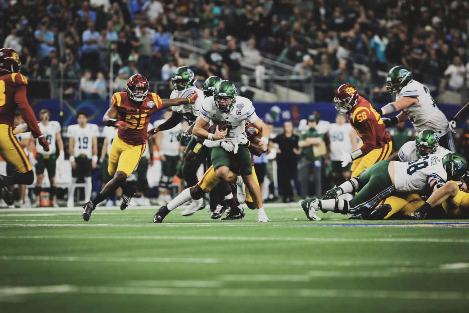 Tulane alum Cairo Santos embodies determination in Chicago • The