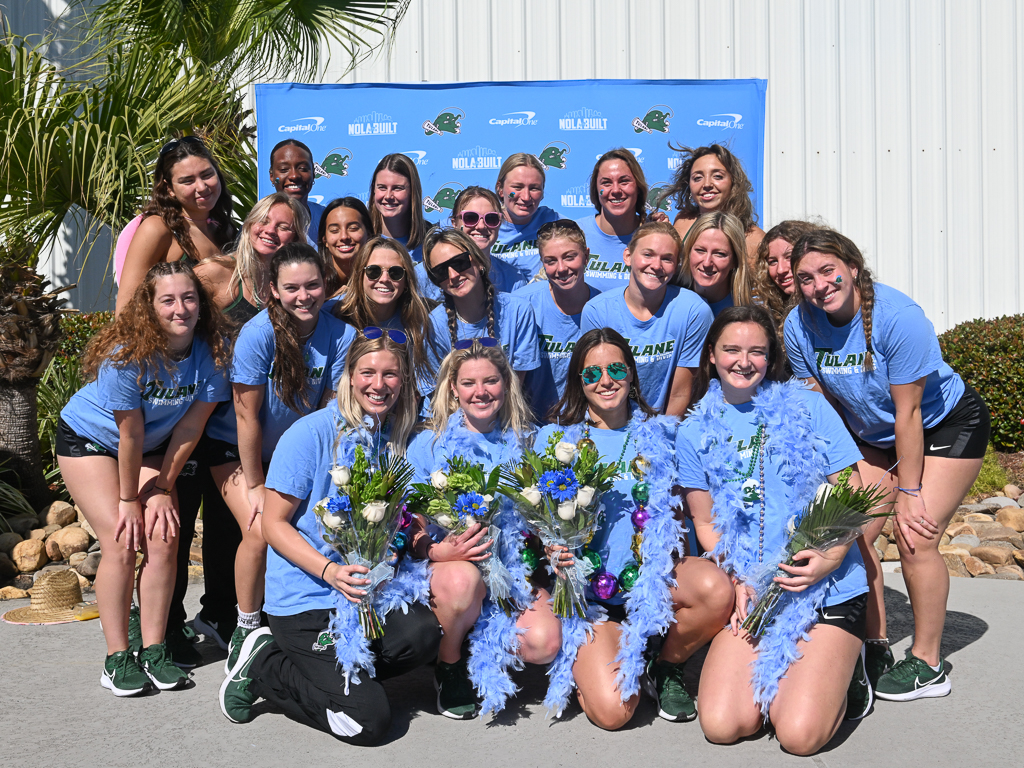 Tulane swim wins senior day meet