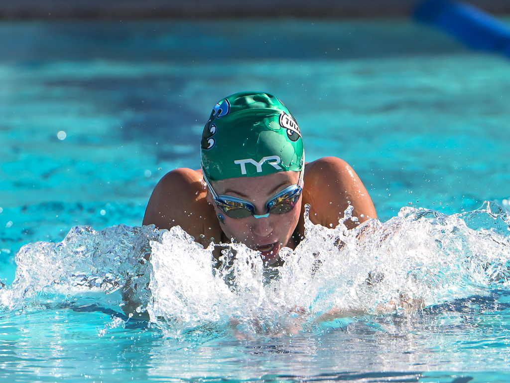 Tulane swim wins senior day meet