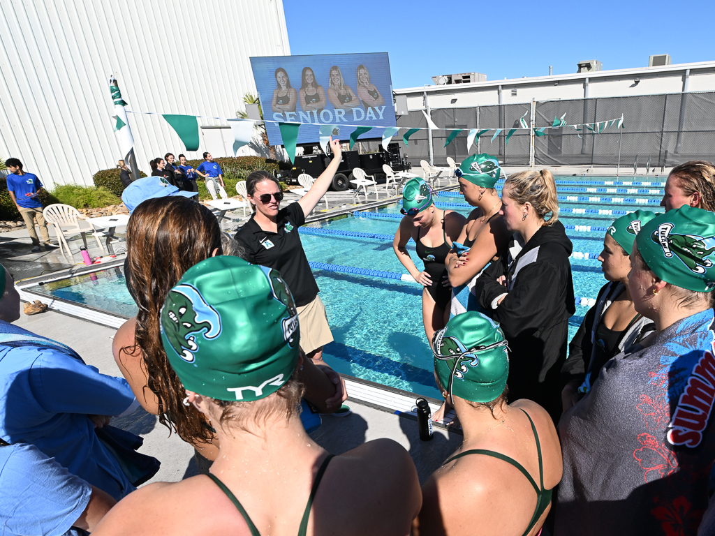 Tulane swim wins senior day meet