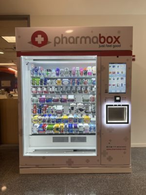 The LBC now has a Pharmabox, offering items such as pregnancy tests, emergency contraceptives, over-the-counter medicine, personal care essentials and more.