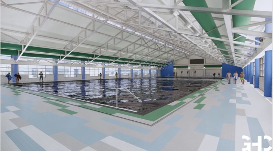 The Reily Student Recreation Centers natatorium and social pool renovations are expected to be completed by 2024. A new, moveable fiberglass will   separate the pool into sections to allow multiple activities to occur in the pool at once.