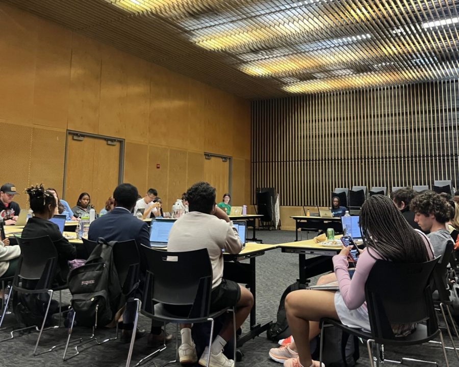 The Tulane Undergraduate Assembly held a meeting on Tuesday to discuss various upcoming events, such as Earth Day, TU Verzuz and potential changes to the Student Activities Fee.