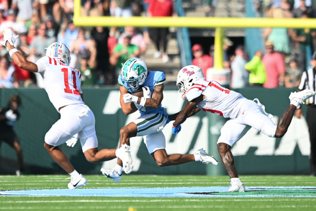 The Tulane University Green Wave fell to Ole Miss on Saturday, September 9, 2023 in front of a sell-out crowd in Yulman Stadium. 