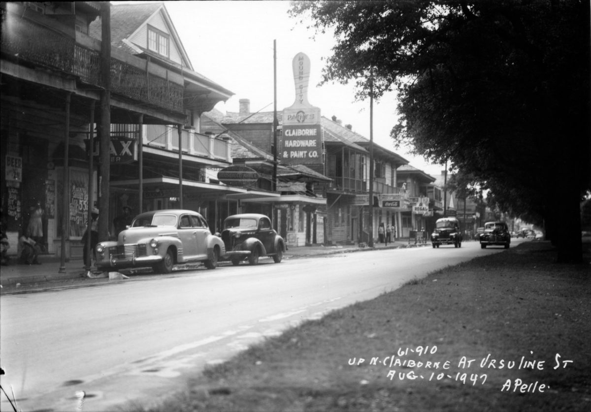 Once the home of over 120 business, North Claiborne Avenue was known as “The Black Wallstreet.”