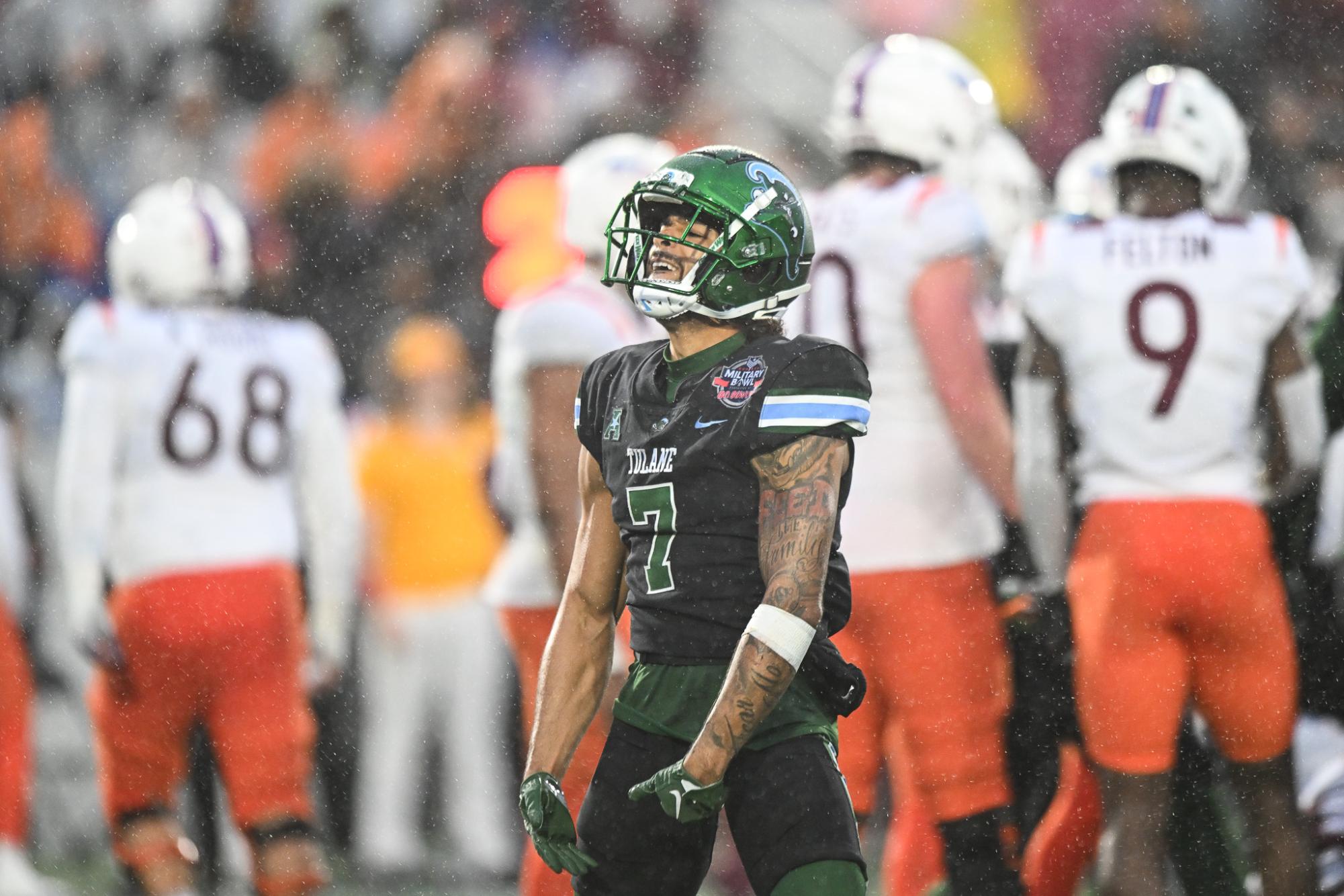 Tulane falls to Virginia Tech in Military Bowl without Pratt, Fritz