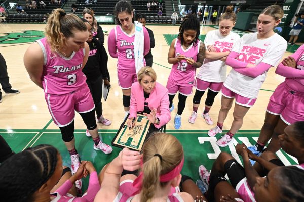 Head coach Lisa Stockton led the Tulane womens basketball program for 30 years.