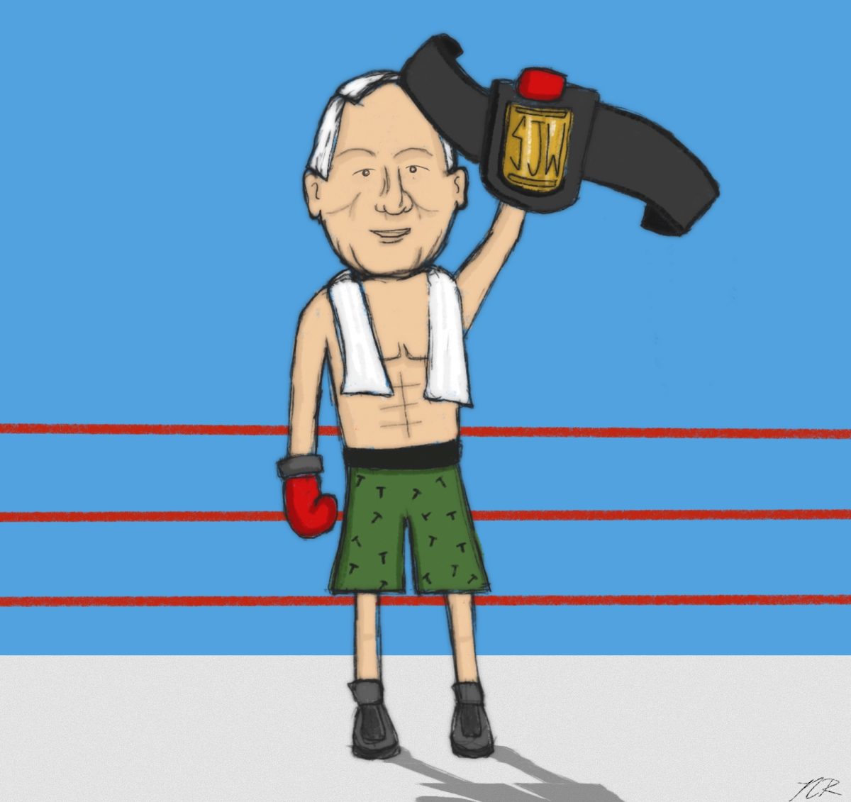 Walter Isaacson is ready to bring the heat into the ring