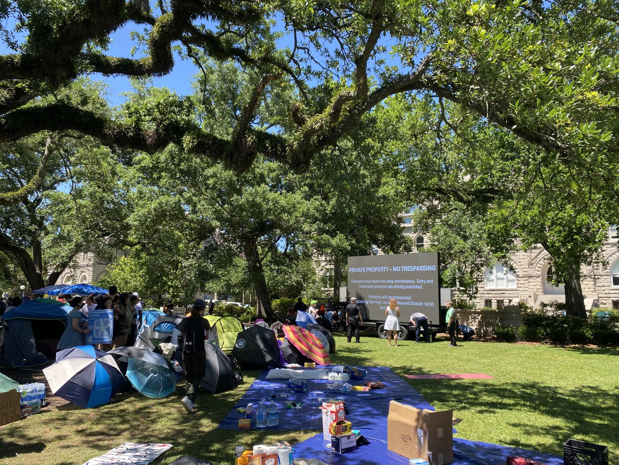 Tulane suspends protesters, SDS chapter