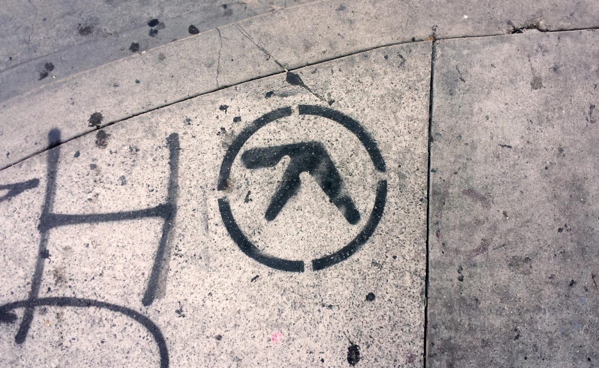 Aphex Twin stencil, Hollywood