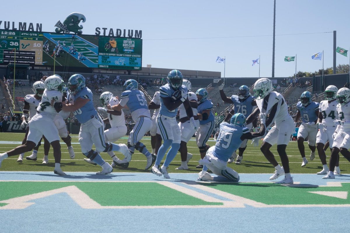 The Green Wave got in the endzone six times in their dominant win against South Florida 