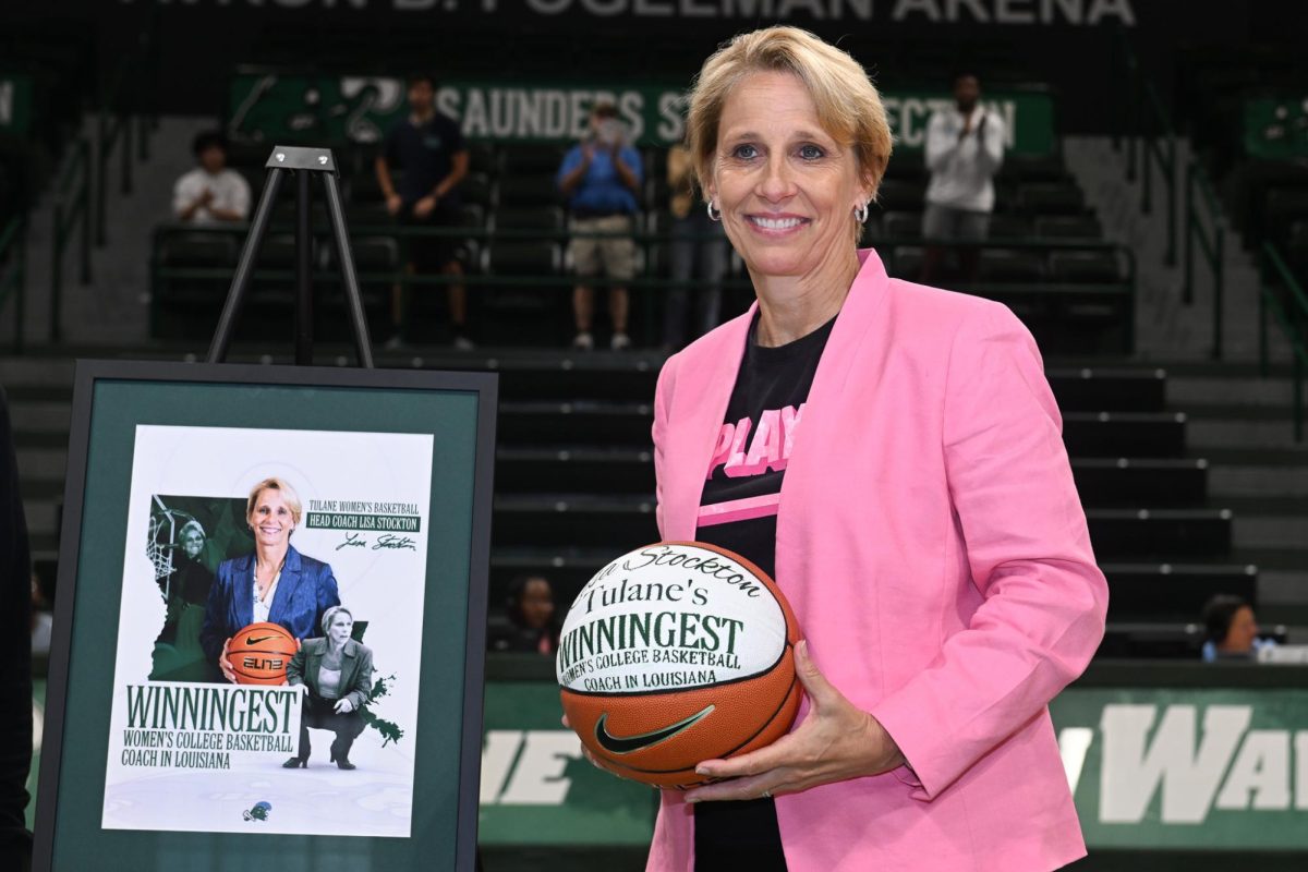 Lisa Stockton was among the athletes and coaches inducted into the Tulane Hall of Fame 2024 class